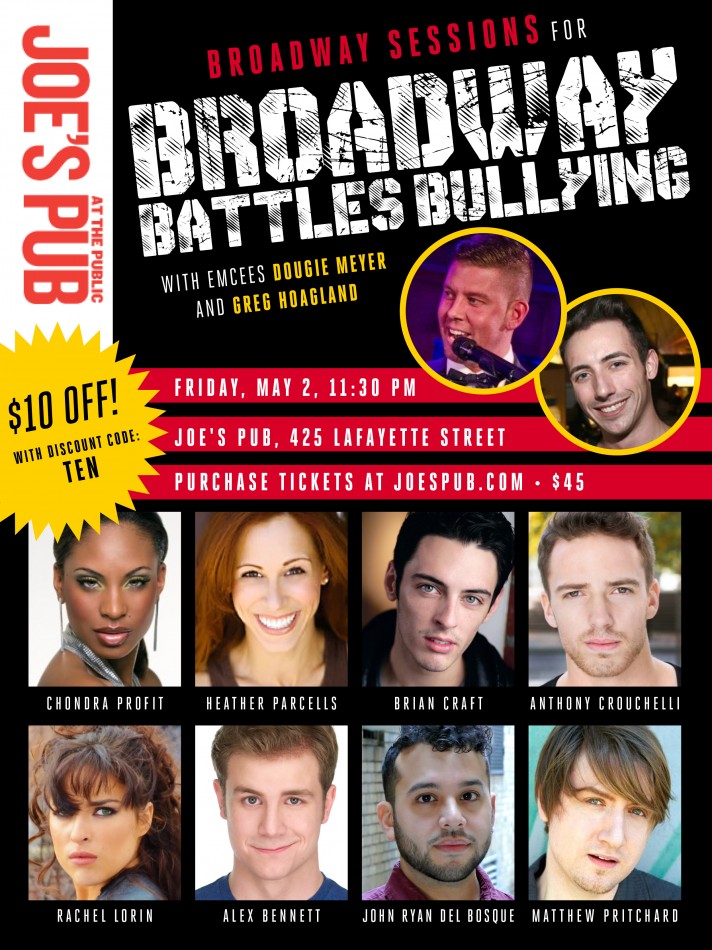 Broadway Battles Bullying Concert – Joe’s Pub