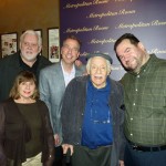 Larry Storch with Jim Brochu, Bernie Furshpan, Sandi Durell