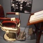 Al Hirschfeld Barber Chair Where He Sat & Worked