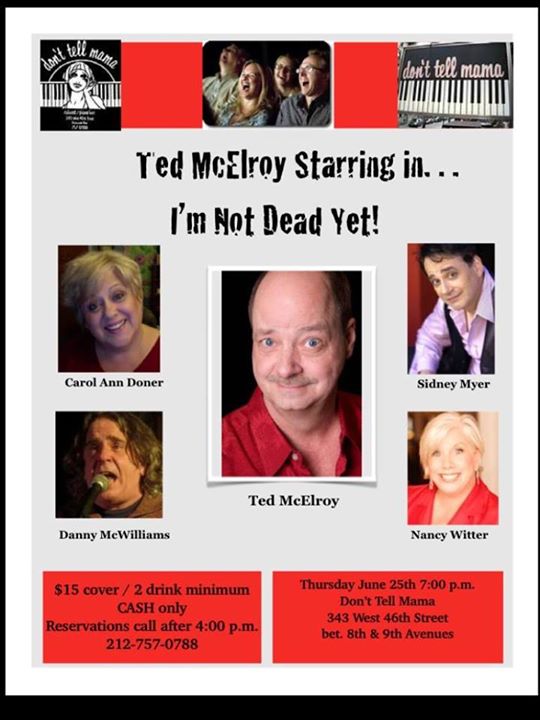 A Very Gay Reunion: Ted McElroy’s “I’m Not Dead Yet!” Comedy Tour
