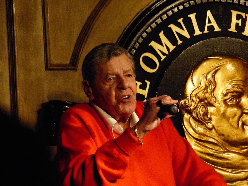 Legendary Jerry Lewis Holds Court at the Friars Club