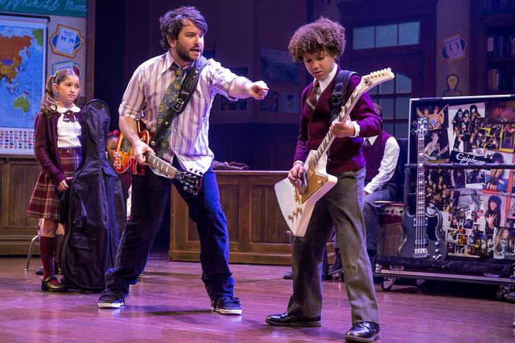 Webber Returns to His Youth in “School of Rock”