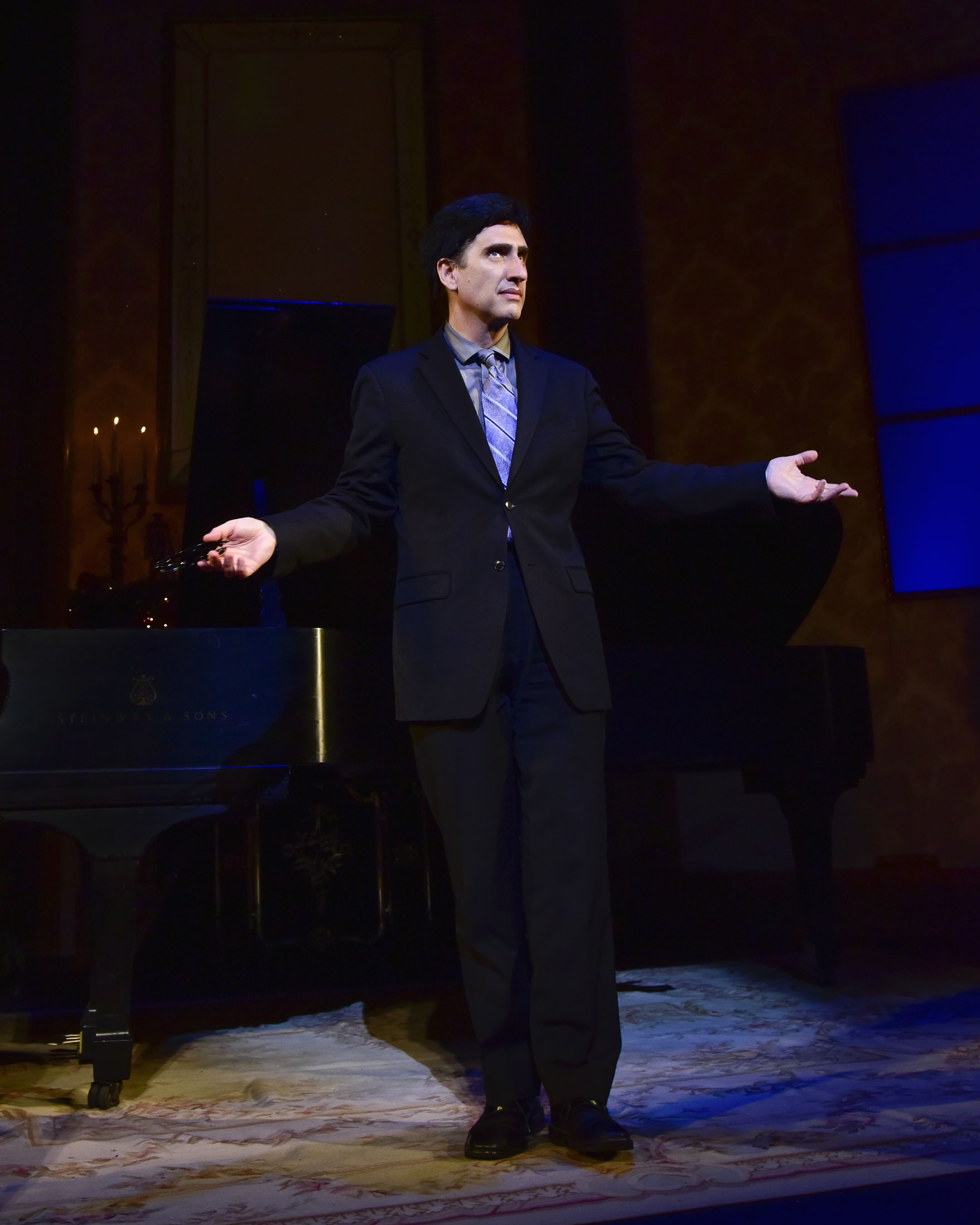 NEW YORK, NY - JUNE 06: Hershey Felder As Irving Berlin At TheTown Hall, NYC - June 6 on June 6, 2016 in New York City. (Photo by Eugene Gologursky/Getty Images for Hersehey Felder)