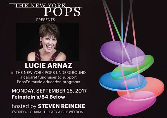 Lucie Arnaz Will Perform in NY Pops Underground