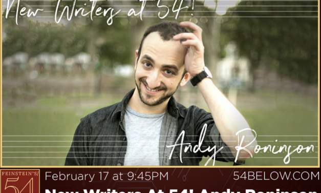 Andy Roninson – The New Writers at 54!