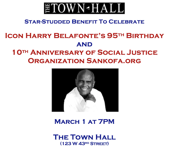 Celebrating Harry Belafonte