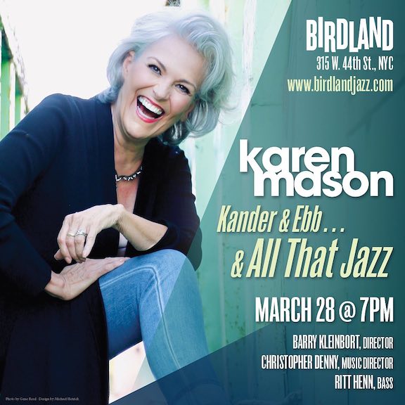 Karen Mason-Kander & Ebb and All That Jazz!