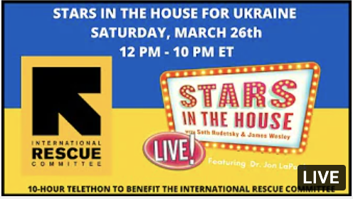 Stars in the House 10 Hour Telethon for Ukraine