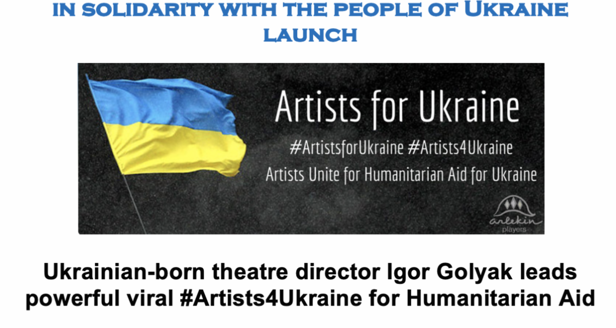 Artists Help Ukraine – You Can Too