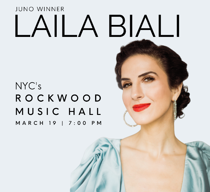 LAILA BIALI – Best Vocal Jazz Album of the Year – Live