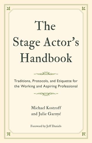 The Stage Actor’s Handbook
