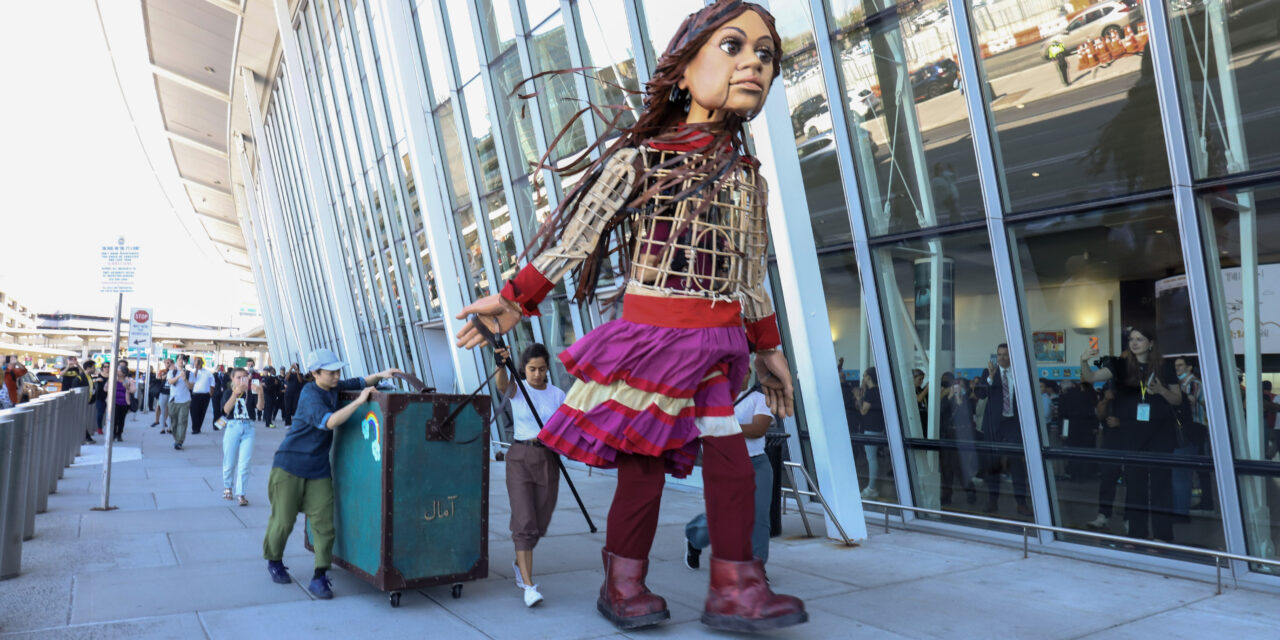 Little Amal Walks NYC: A Walk Unlike Any Other Walk 