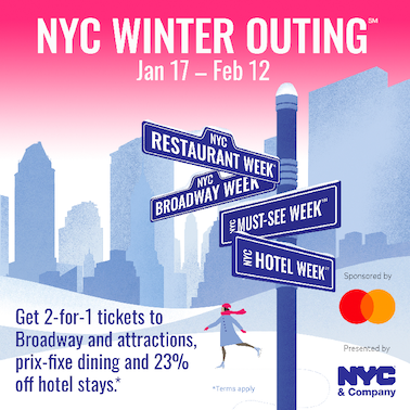 NYC Winter Outing – Restaurants, Broadway and More
