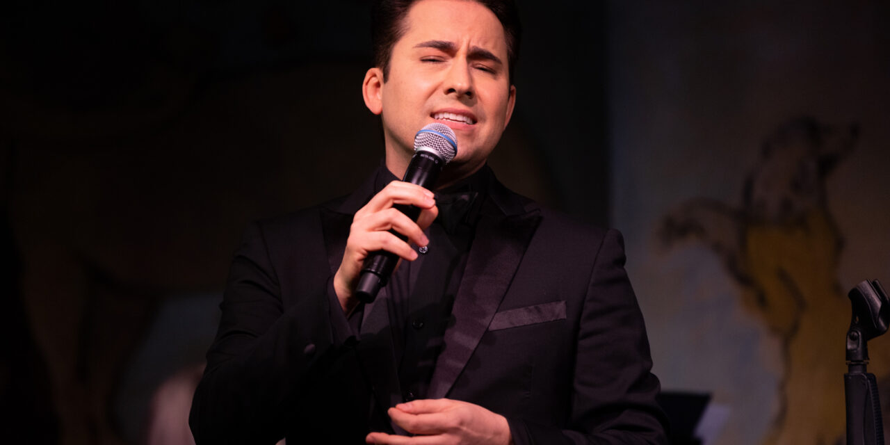 John Lloyd Young at the Cafe Carlyle