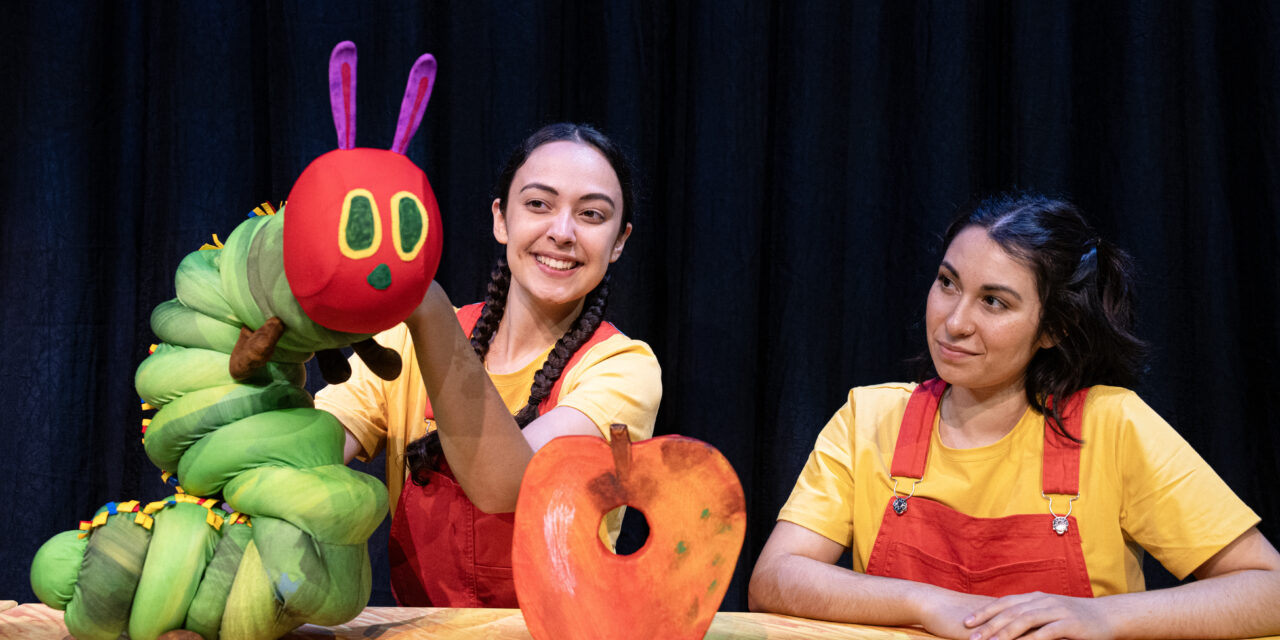 The Eric Carle Show is now playing at Theater 555