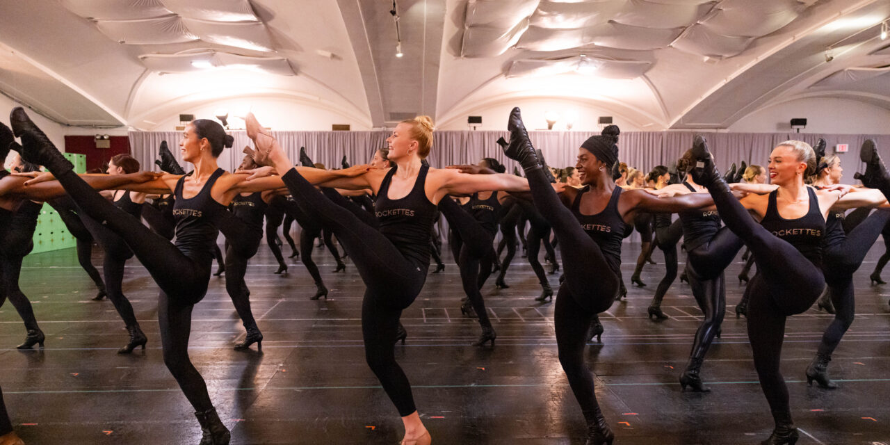 The Rockettes in Rehearsal for 2023 Christmas Spectacular