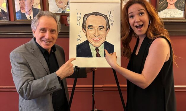 Chip Zien (Harmony) Honored with Caricature at Sardi’s